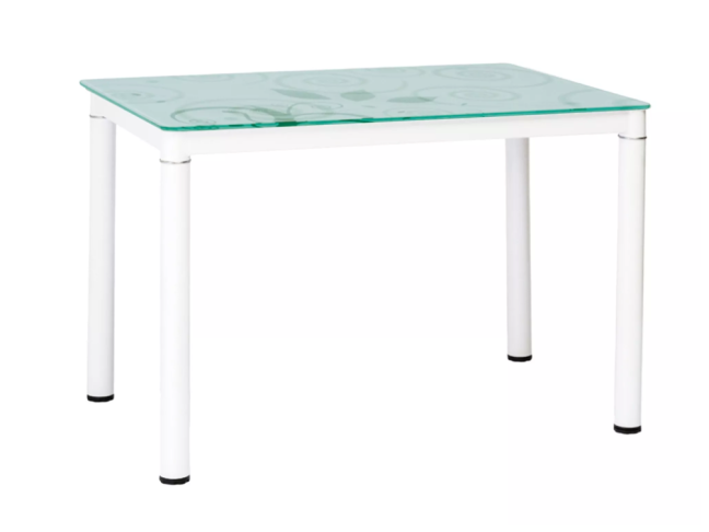 Stiklinis valgomojo stalas DAMAR 100x60 3 Stiklinis valgomojo stalas DAMAR 100x60 3