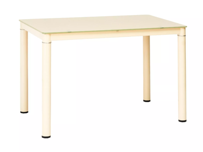 Stiklinis valgomojo stalas GALANT 100x60 5