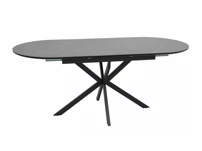 Išskleidžiamas ovalus stalas GASTON CERAMIC 140 8 Išskleidžiamas ovalus stalas GASTON CERAMIC 140 8