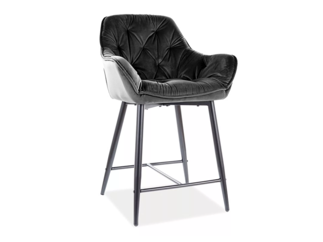 Pusbario kėdė CHERRY H-2 VELVET 5