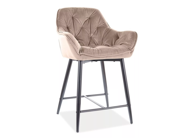 Pusbario kėdė CHERRY H-2 VELVET 6