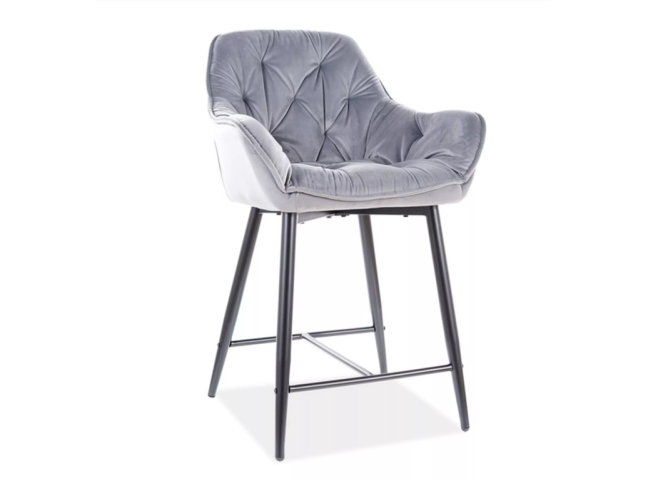 Pusbario kėdė CHERRY H-2 VELVET 4