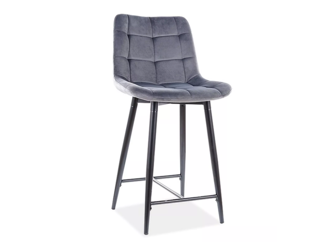 Pusbario kėdė CHIC H-2 VELVET 5
