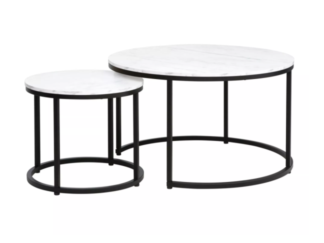 Kavos staliukų rinkinys DION 4 Kavos staliukų rinkinys DION 4