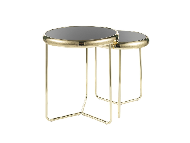 Stiklinis kavos staliukų rinkinys SCARLET II 1