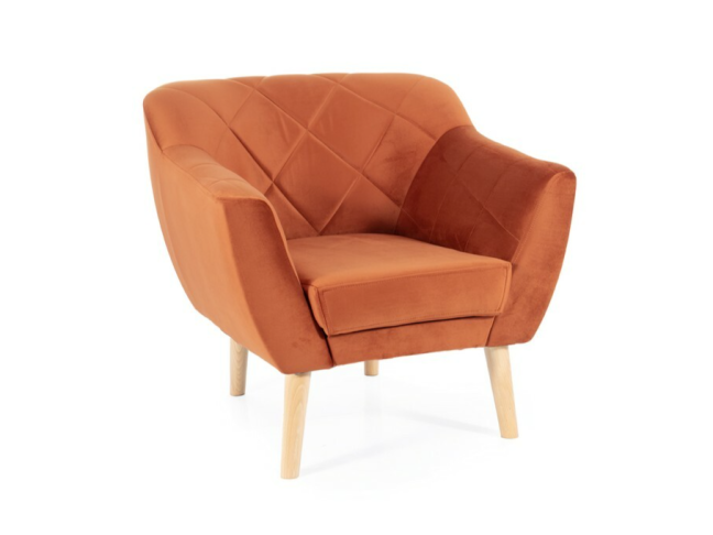 Fotelis KARO 1 VELVET 5