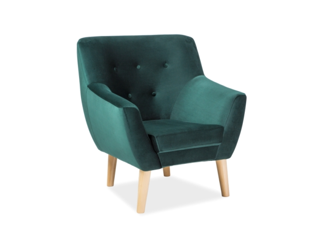 Fotelis NORDIC 1 VELVET 2 Fotelis NORDIC 1 VELVET 2