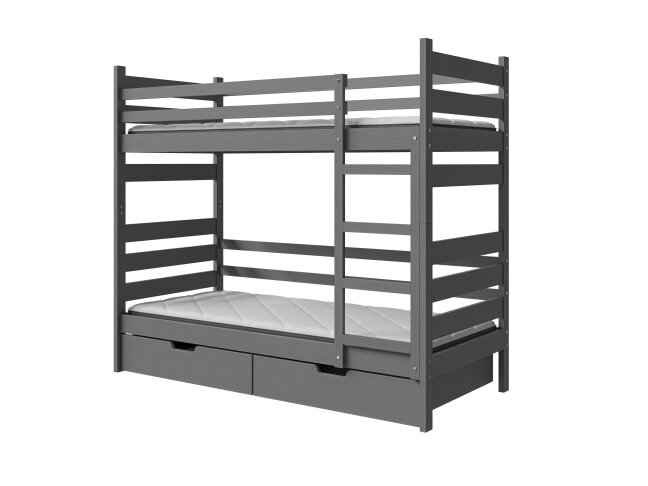 Dviaukštė lova su stalčiais DAREK 3 Dviaukštė lova su stalčiais DAREK 3