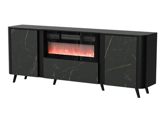 Komoda VOLARE 200 su elektriniu židiniu 8 Komoda VOLARE 200 su elektriniu židiniu 8