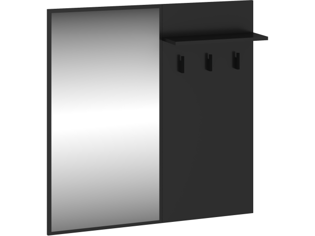 Drabužių kabykla su veidrodžiu BOS-19 11 Drabužių kabykla su veidrodžiu BOS-19 11