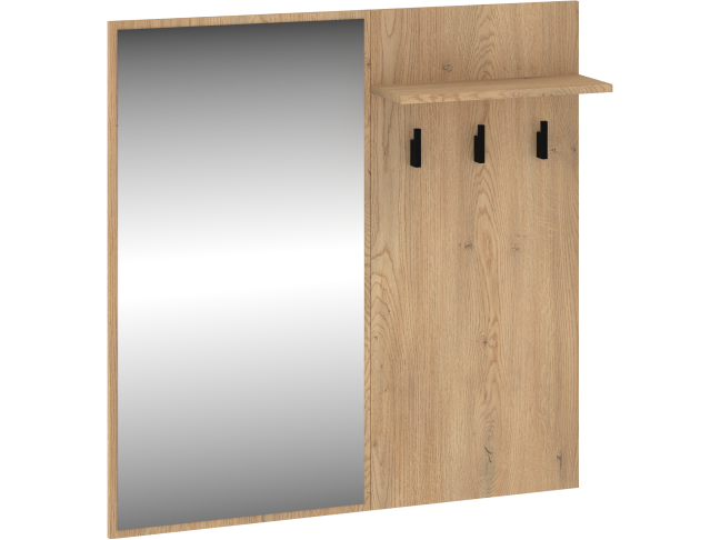 Drabužių kabykla su veidrodžiu BOS-19 9 Drabužių kabykla su veidrodžiu BOS-19 9