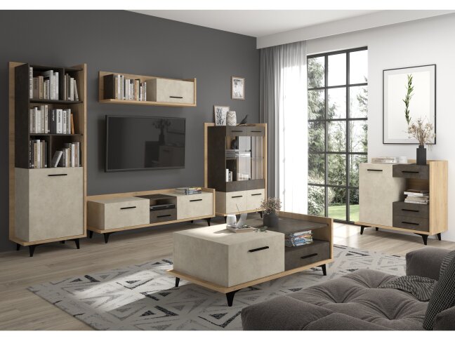 Svetainės baldų komplektas BOX 1 7