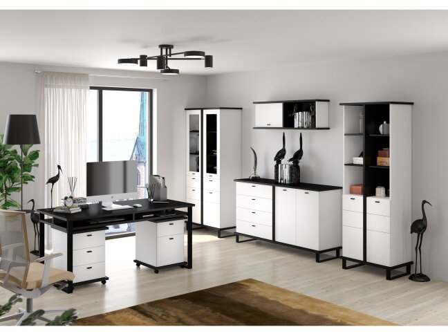 Biuro baldų komplektas CROSS 6 12 Biuro baldų komplektas CROSS 6 12