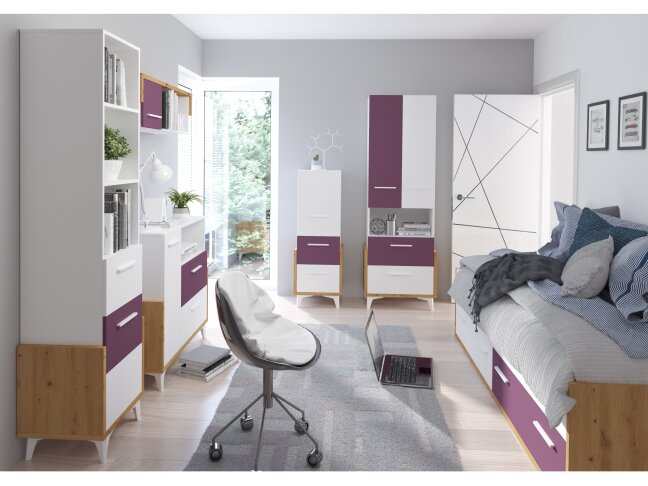 Vaikų kambario komplektas HEY 3 7 Vaikų kambario komplektas HEY 3 7