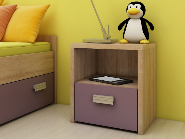 Naktinis staliukas KIT-12 6 Naktinis staliukas KIT-12 6