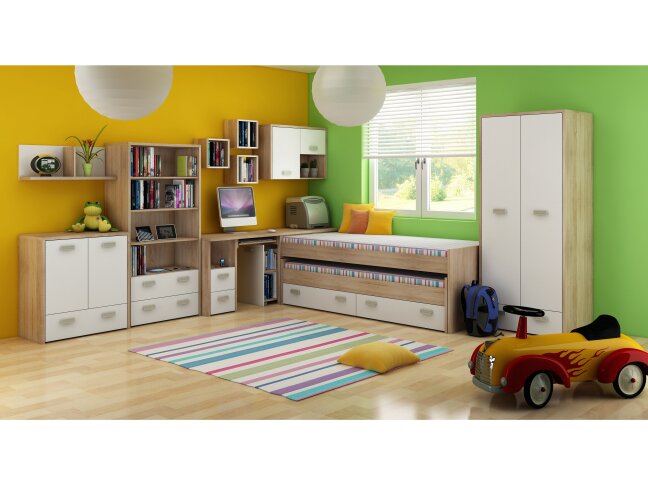 Vaikų kambario komplektas KITTY 1 7 Vaikų kambario komplektas KITTY 1 7