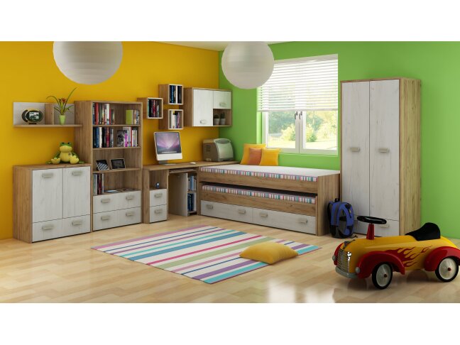 Vaikų kambario komplektas KITTY 1 9