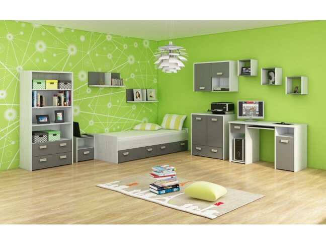 Vaikų kambario komplektas KITTY 3 10 Vaikų kambario komplektas KITTY 3 10