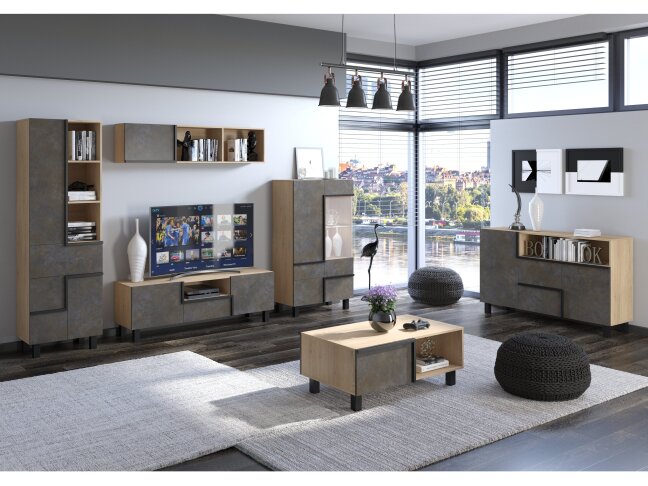 Svetainės baldų komplektas LARS 1 6 Svetainės baldų komplektas LARS 1 6