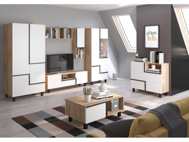 Svetainės baldų komplektas LARS 2 7 Svetainės baldų komplektas LARS 2 7