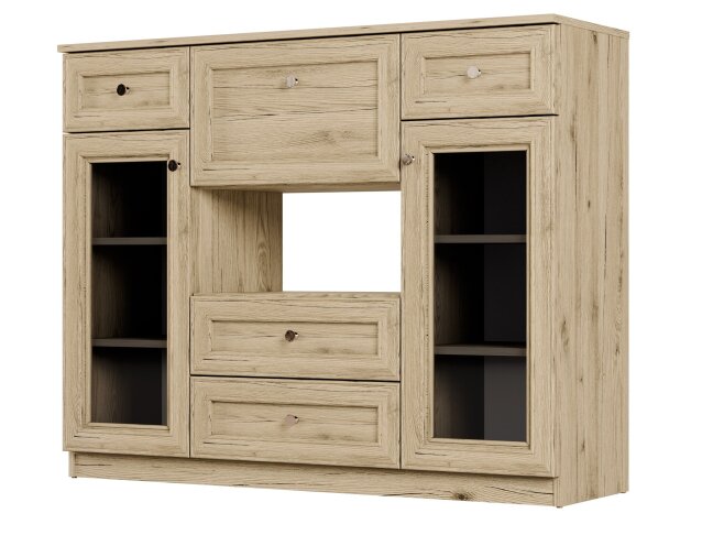 Komoda su vitrinom MBL 140-W 4