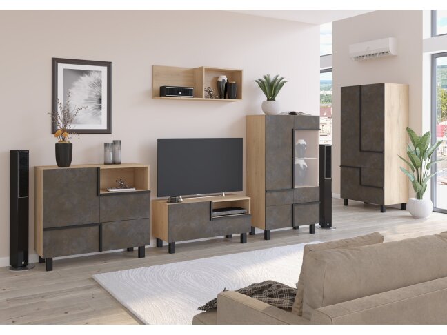 Svetainės baldų komplektas LARS 3 6