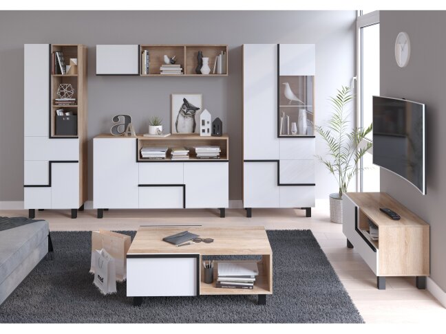 Svetainės baldų komplektas LARS 4 7 Svetainės baldų komplektas LARS 4 7