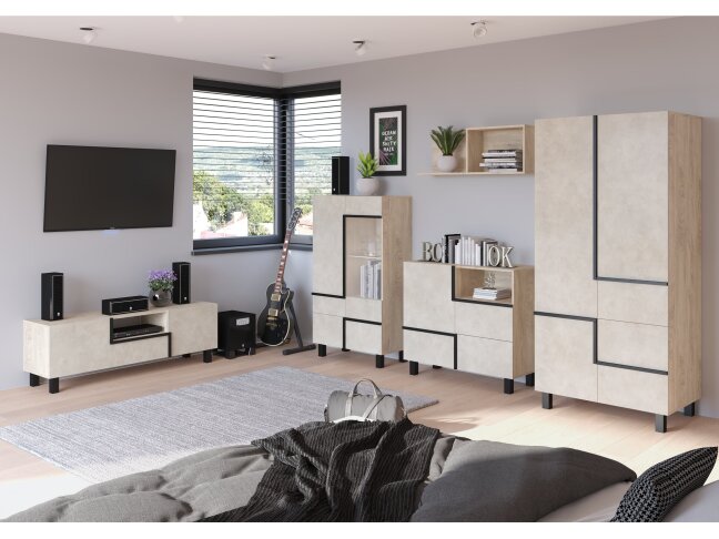 Svetainės baldų komplektas LARS 5 9 Svetainės baldų komplektas LARS 5 9