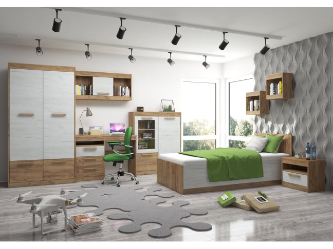 Vaikų kambario komplektas MAXIMUS 9 10 Vaikų kambario komplektas MAXIMUS 9 10