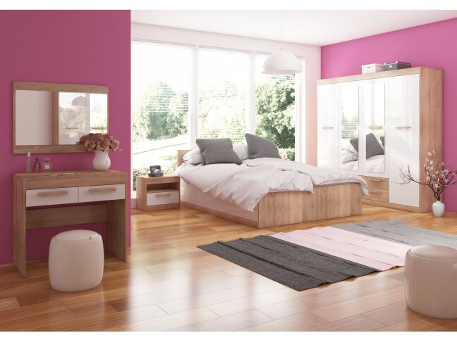 Miegamojo baldų komplektas MAXIMUS 13 7 Miegamojo baldų komplektas MAXIMUS 13 7