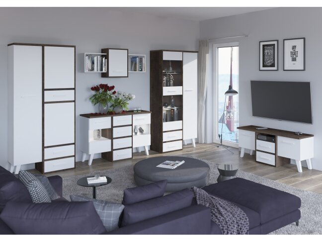 Svetainės baldų komplektas NORDIS 5 6