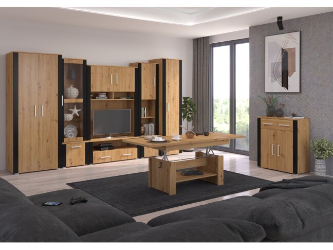 Svetainės baldų komplektas NOTTI 1 8 Svetainės baldų komplektas NOTTI 1 8