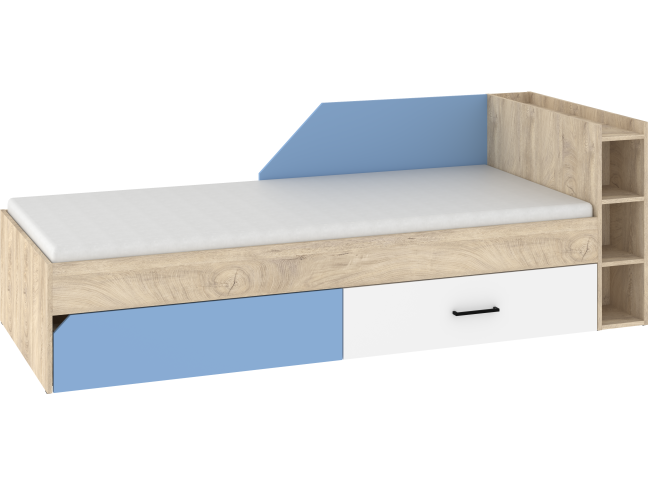 Jaunuolio lova su stalčiais PAX-08 13