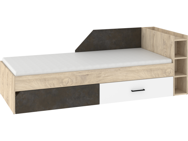 Jaunuolio lova su stalčiais PAX-08 11 Jaunuolio lova su stalčiais PAX-08 11