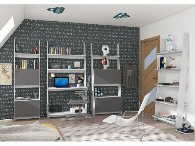 Biuro baldų komplektas RACK 2 6
