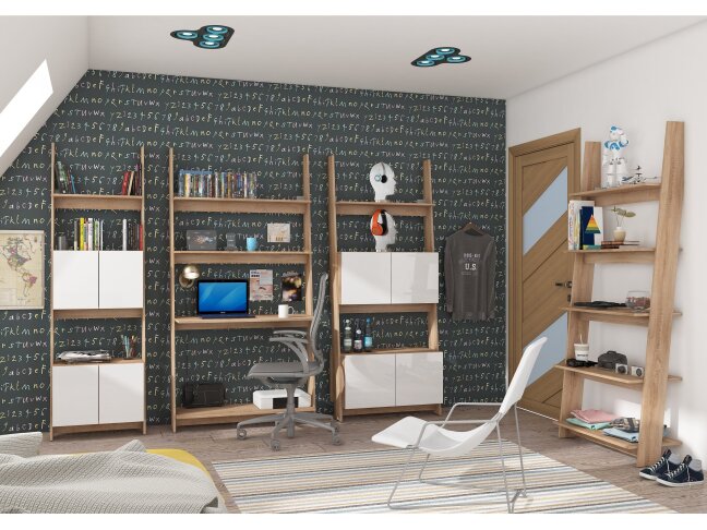 Biuro baldų komplektas RACK 2 1