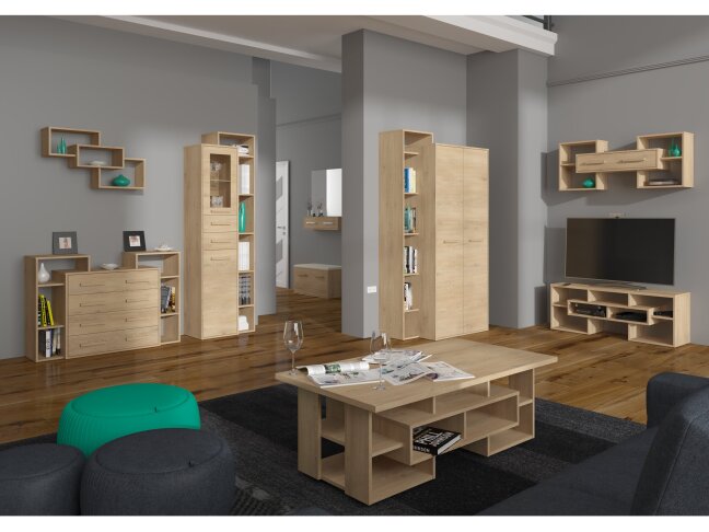 Svetainės baldų komplektas RIO 4 6