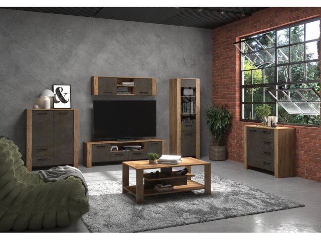 Svetainės baldų komplektas SLIDE 2 5 Svetainės baldų komplektas SLIDE 2 5