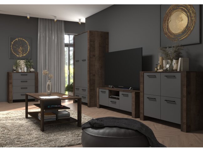 Svetainės baldų komplektas SLIDE 3 6 Svetainės baldų komplektas SLIDE 3 6