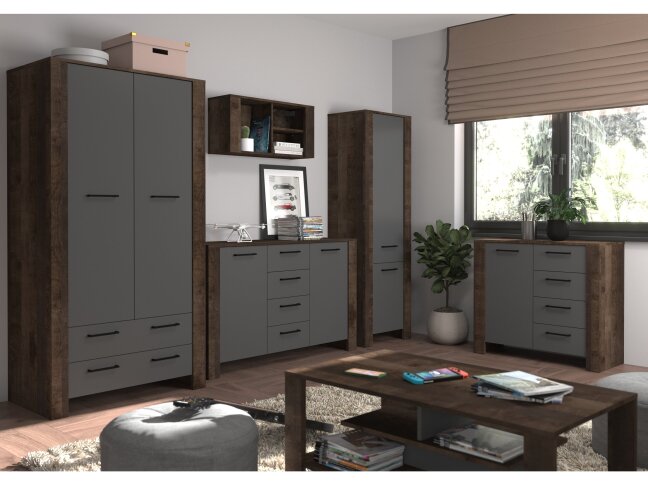 Svetainės baldų komplektas SLIDE 5 7 Svetainės baldų komplektas SLIDE 5 7