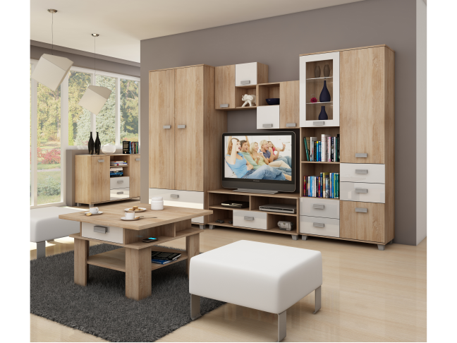 Svetainės baldų komplektas SOLO 1 6