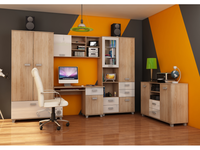 Biuro baldų komplektas SOLO 2 6