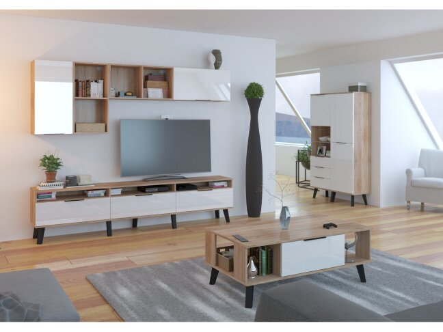 Svetainės baldų komplektas SVEN 1 6 Svetainės baldų komplektas SVEN 1 6