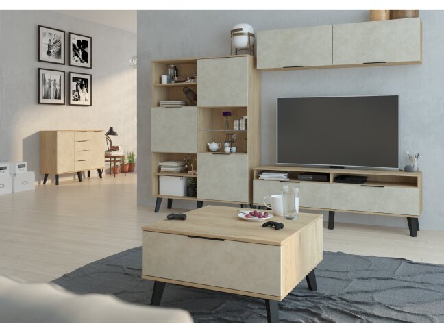 Svetainės baldų komplektas SVEN 2 8 Svetainės baldų komplektas SVEN 2 8