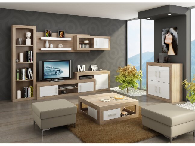 Svetainės baldų komplektas VERIN 7 6