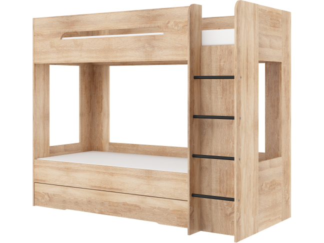 Dviaukštė vaikiška lova BLANC P 6 Dviaukštė vaikiška lova BLANC P 6