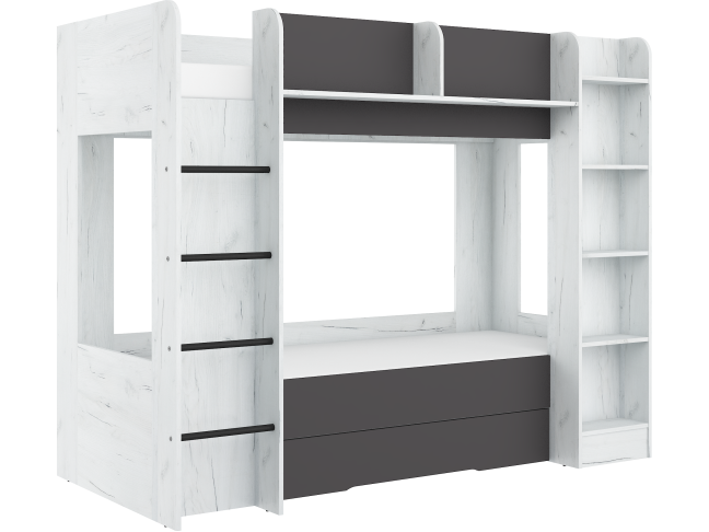 Dviaukštė vaikiška lova EVEREST L 8 Dviaukštė vaikiška lova EVEREST L 8