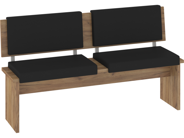 Dvivietis minkštasuolis BON-01 eko juoda 4