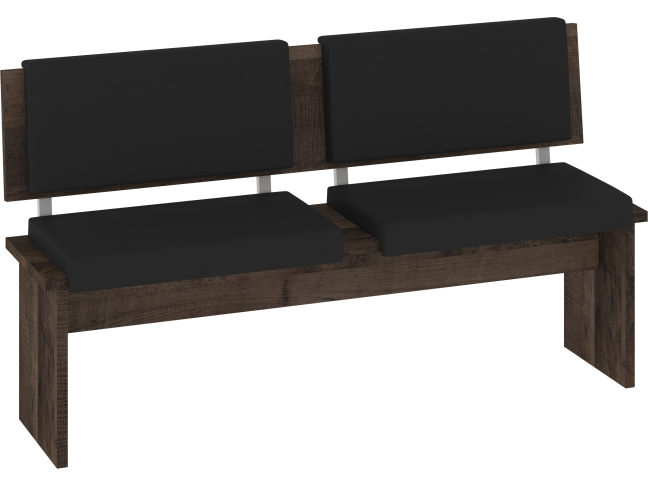 Dvivietis minkštasuolis BON-01 eko juoda 6