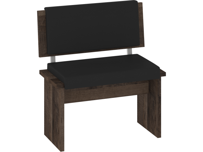 Minkštasuolis BON-02 eko juoda 6 Minkštasuolis BON-02 eko juoda 6